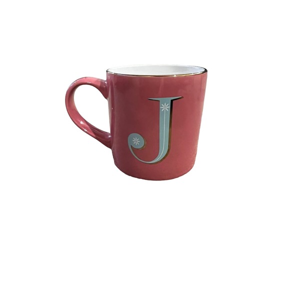 Opalhouse Coffee Mug 15 Oz Retro Initial J Ceramic Coffee Mug - Picture 1 of 4